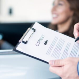 Vehículos. Legalización de firmas en contrato de compraventa